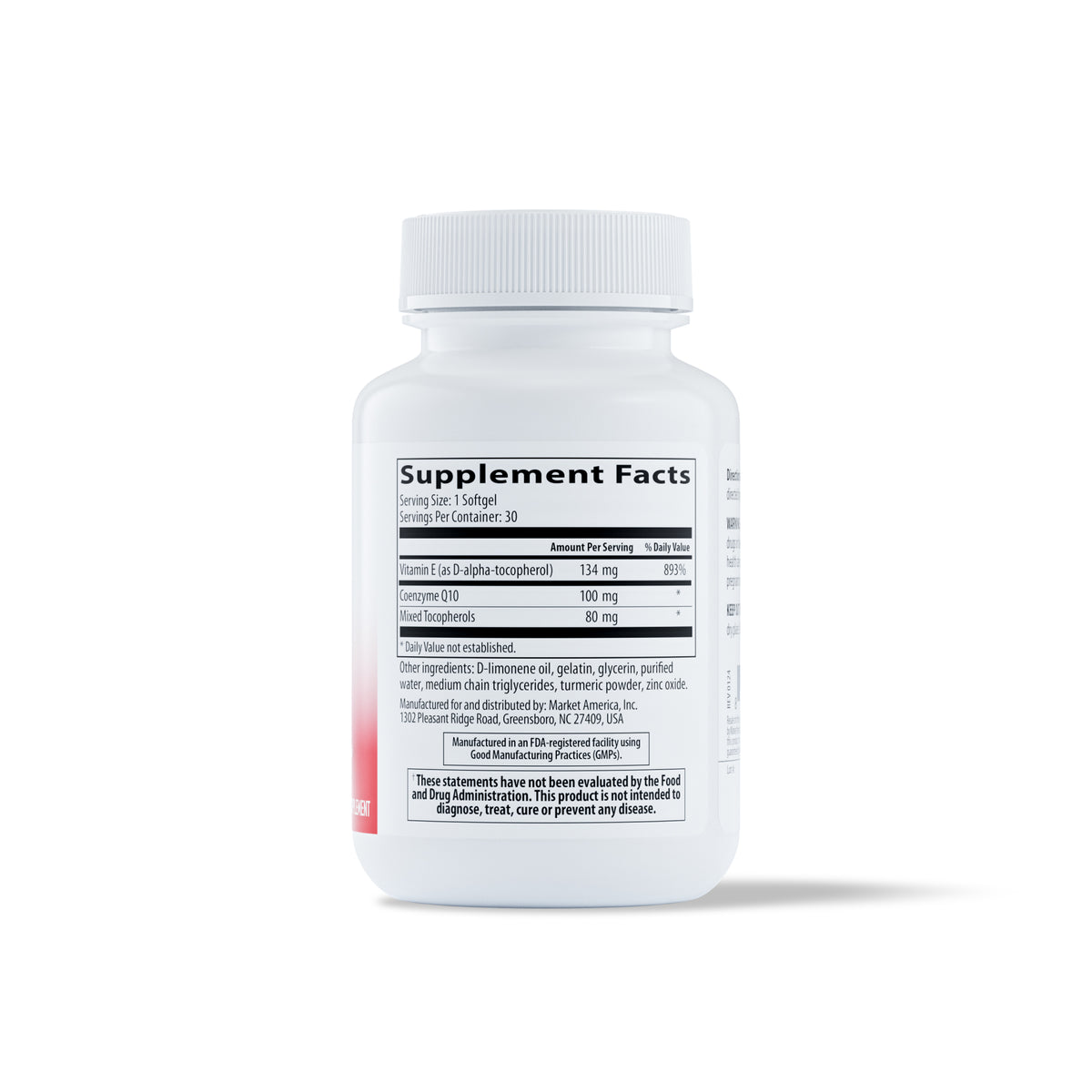 image of supplemental facts label