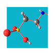 image of the molecular structure of taurine