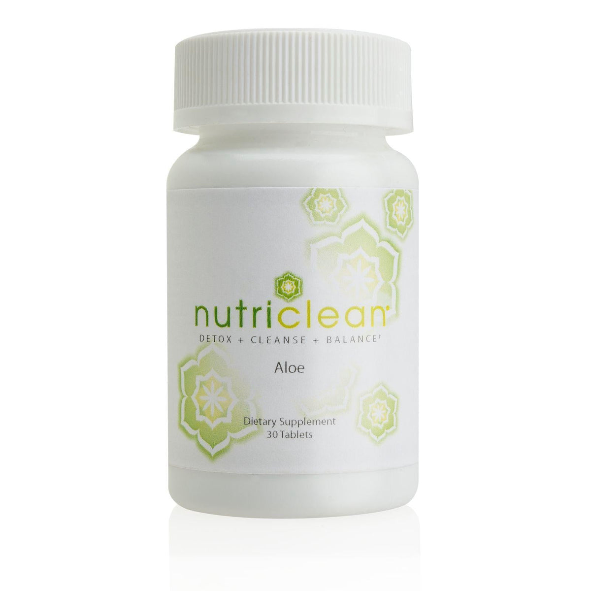 Nutriclean dietary supplement bottle on a white background