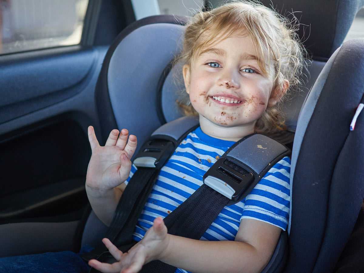 image of a little boy waving