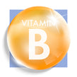 image of a molecule with vitamin B on it
