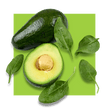 spinach and avocado