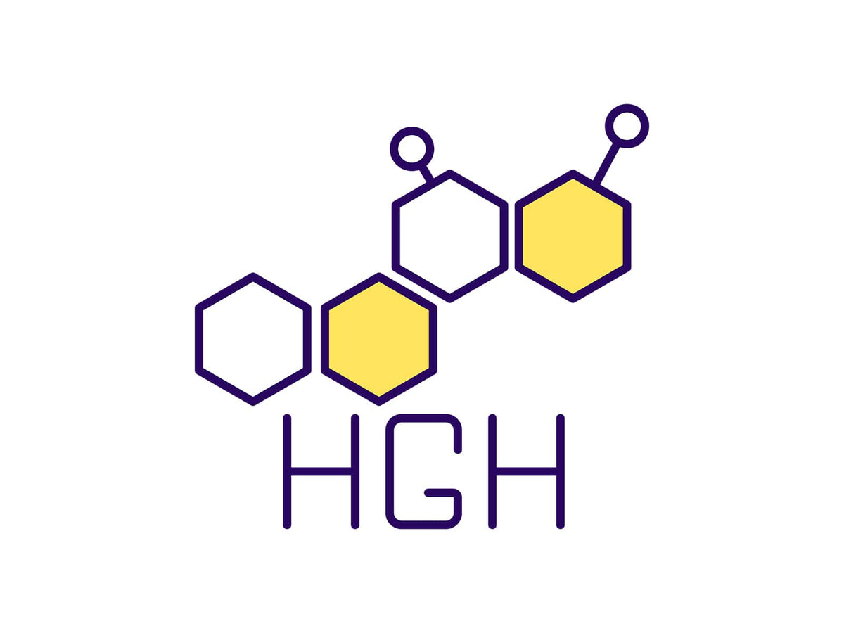 Image of HGH molecular structure