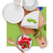image of cheese and yogurt
