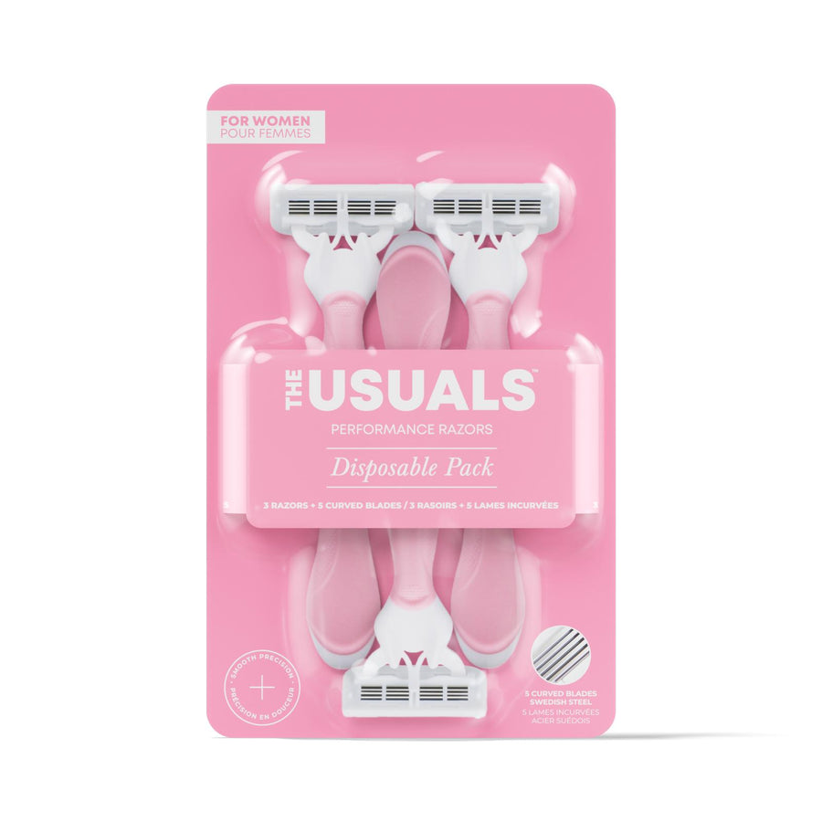 The Usuals™ Performance Razors Disposable Pack for Women