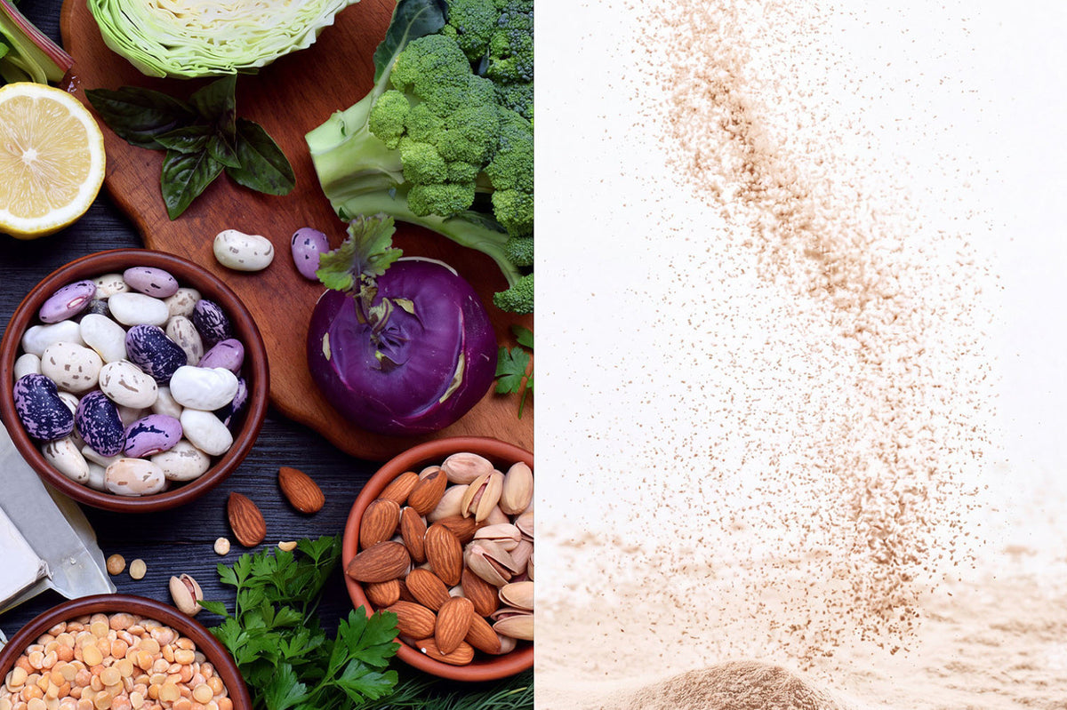 image of foods rich in B vitamins