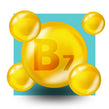image of biotin molecule