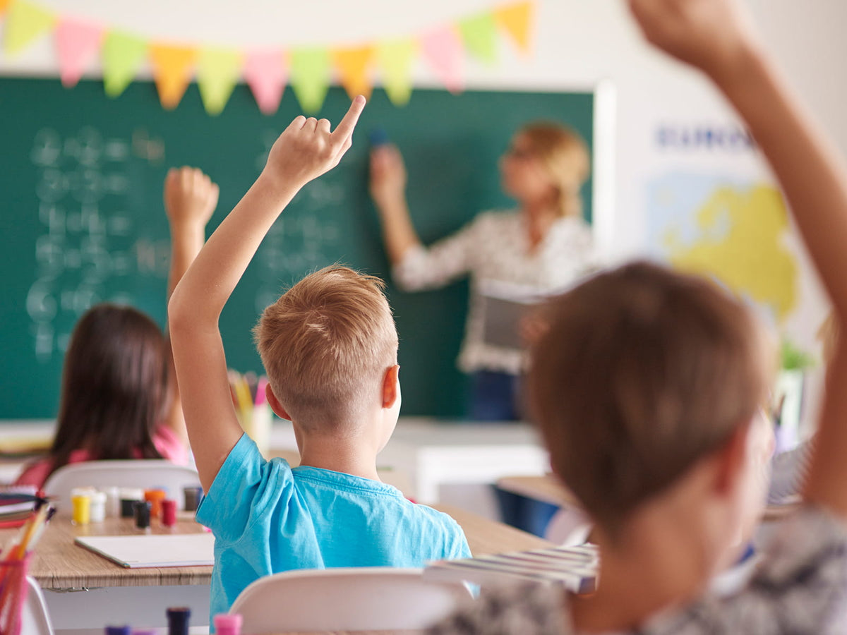 kids in class