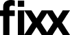 Logo of the brand 'fixx' displayed on a white background
