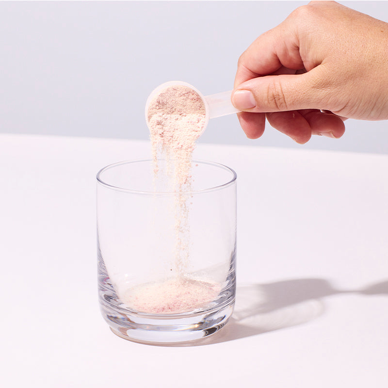 image of a person pouring one serving of Prime Secretagouge into a glass
