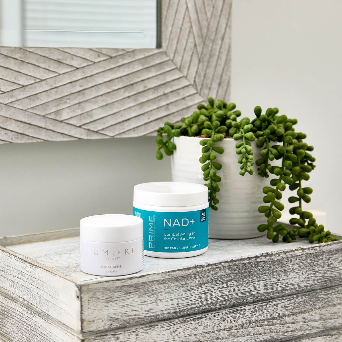 Image of Prime NAD+ and Lumiere de Vie NAD Creme