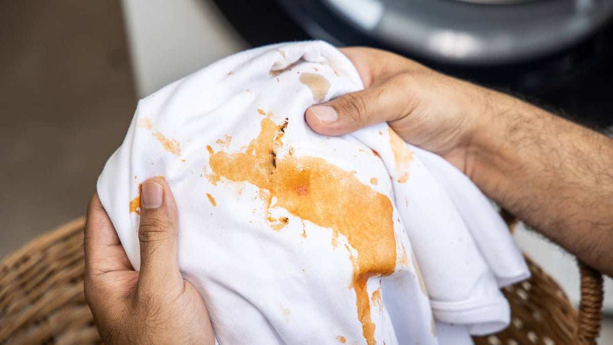 image of a shirt with a stain on it