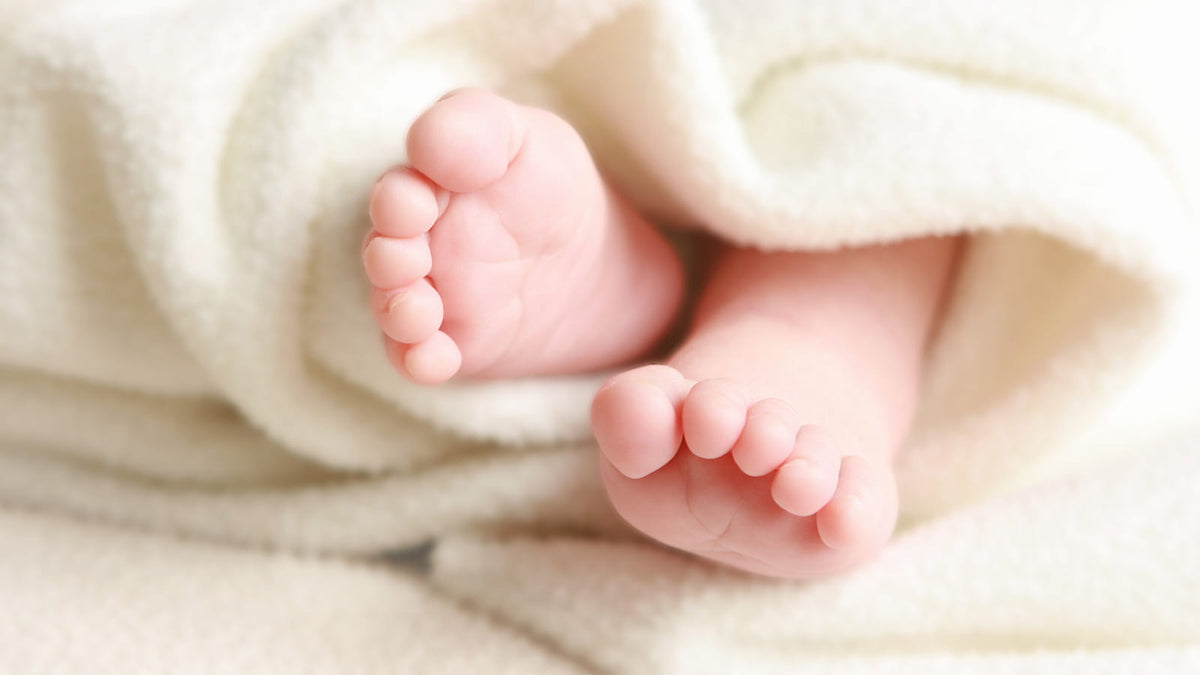 image of baby feet