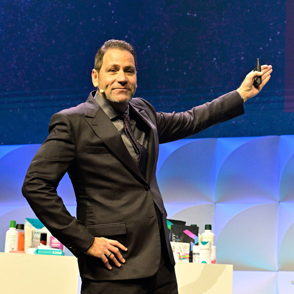 Image of Marc Ashley on stage