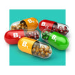 image of B vitamin capsules