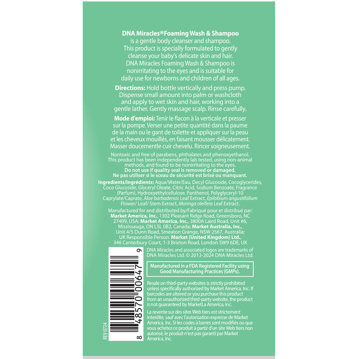 back label