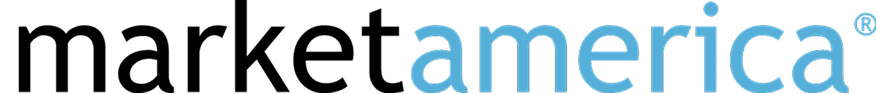 Market America logo in blue and gray on a white background